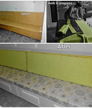 Upholstered bench box cushions -min